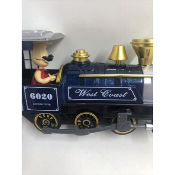 West Coast 6020 Locomotive Train Engine Pull-Back Toy Train. Lights & Sound - Picture 2 of 12
